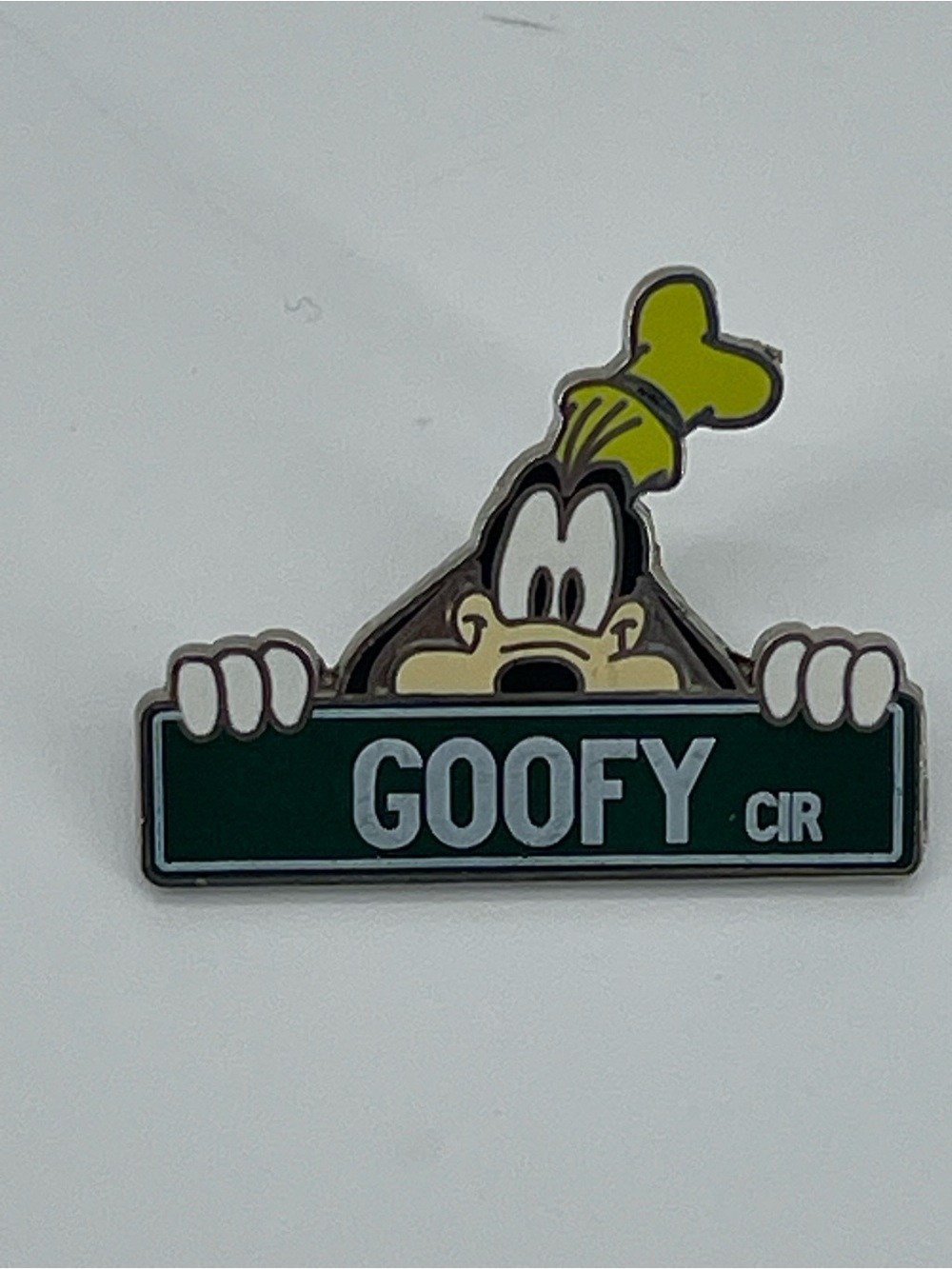 Disney Goofy Circle Enamel Pin 2015